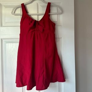 Croft & Barrow Swim Dress Red 10